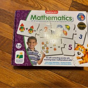 Match It! Mathematics Puzzle Set